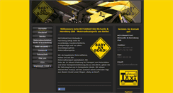 Desktop Screenshot of motorradtaxi.de